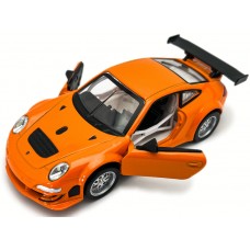 метален точен модел кола 1:32 Porsche 911 GT3 RSR    засилване с издърпване назад отваряеми врати 18x8x8