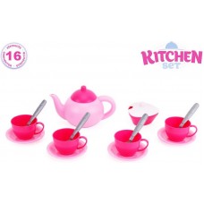 чаен сервиз  17х16х12 см
